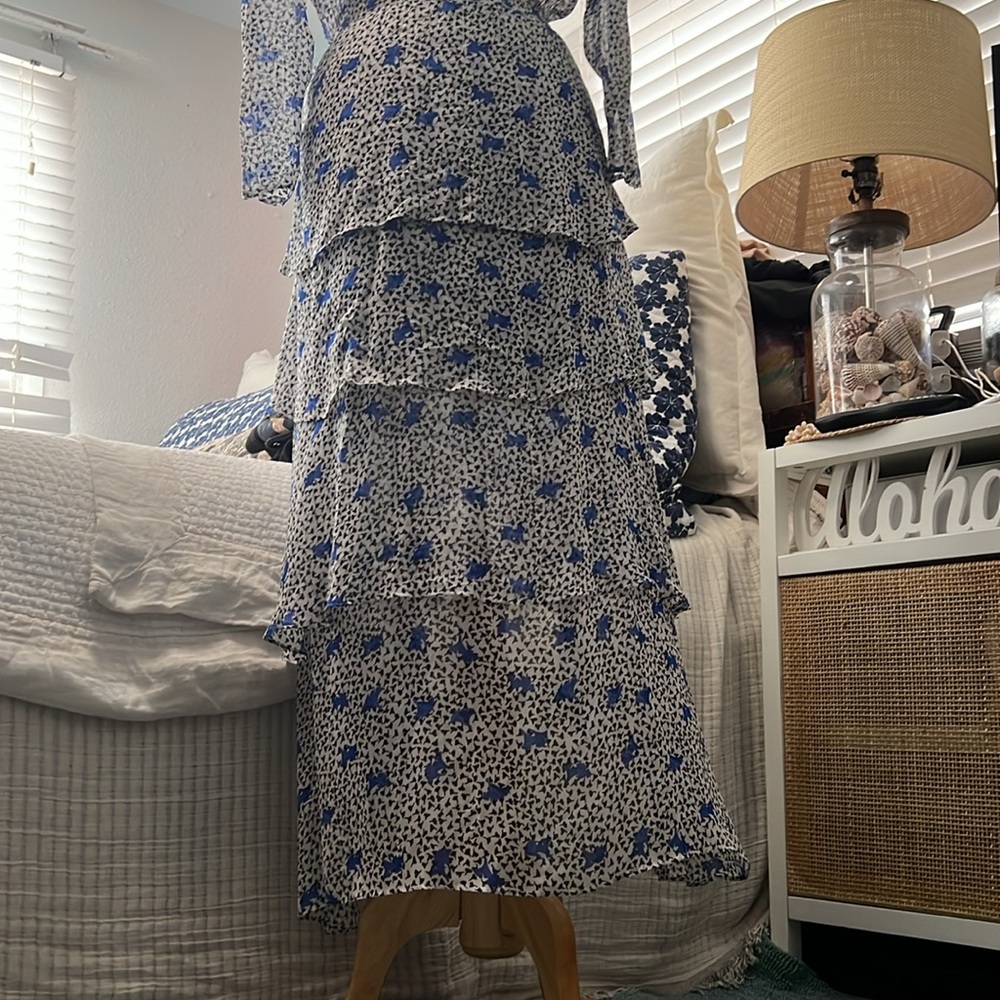 Maje Flower Print Dress - Picture 7 of 10